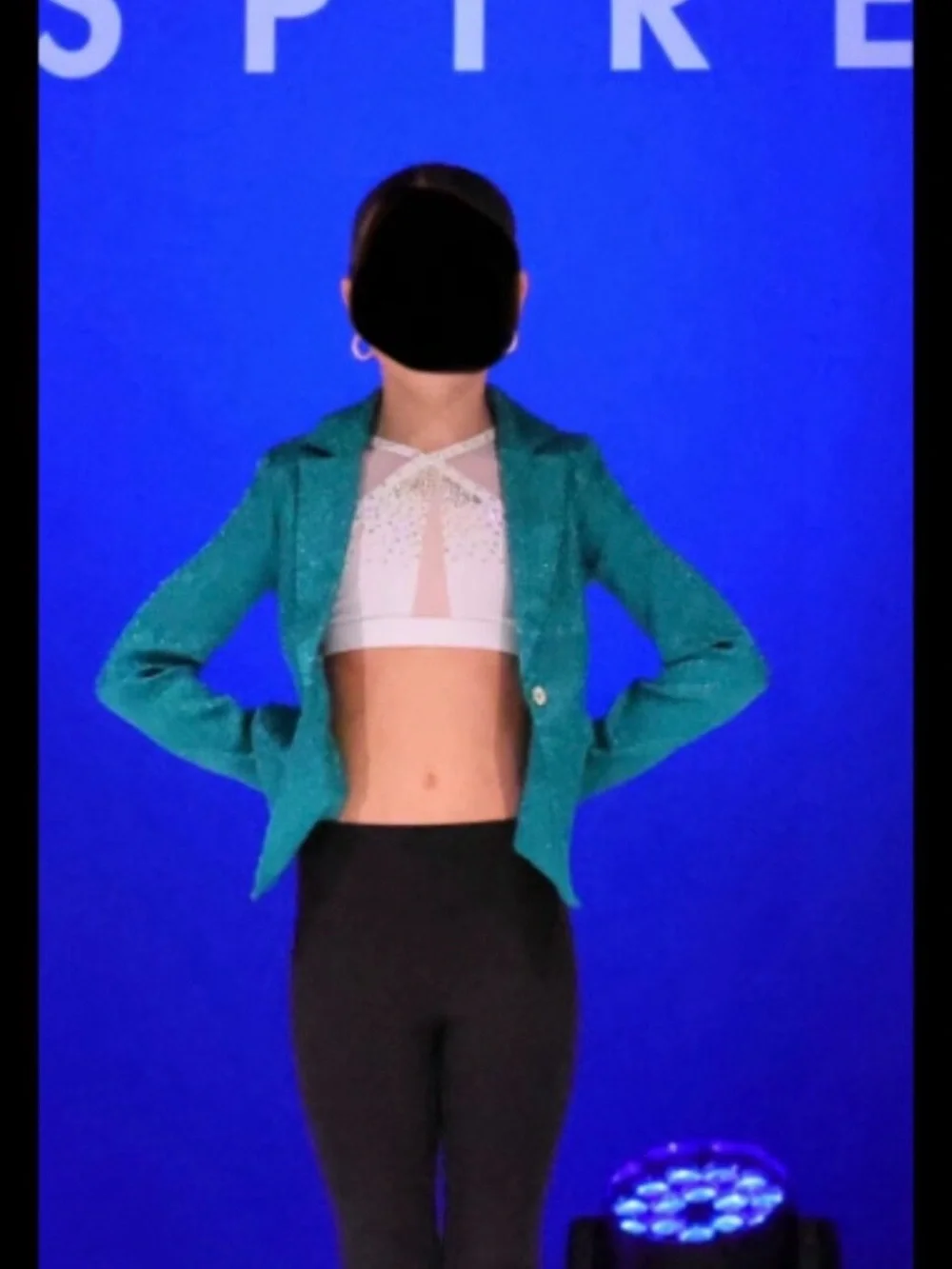 White Balera IC Stoned Dance Top